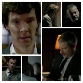 BBC Sherlock Season 3 teaser trailer - Benedict Cumberbatch returns as Sherlock and Martin Freeman as moustached John Watson