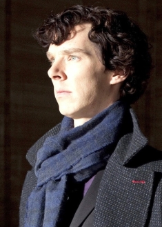 Benedict Cumberbatch as Sherlock Holmes in "The Great Game"